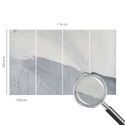 Carta da parati effetto profondità Trame delicate