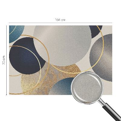 Carta da parati cameretta Circoli creativi