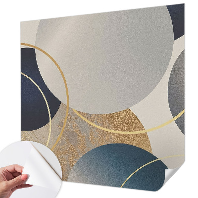 Carta da parati cameretta Circoli creativi