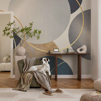 Carta da parati cameretta Circoli creativi