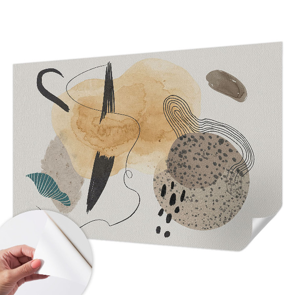 Fotomurale per bambini Composizione astratta