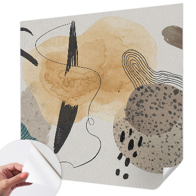 Fotomurale per bambini Composizione astratta