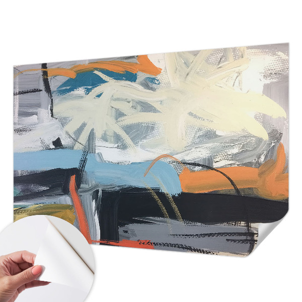 Carta da parati adesiva Astrazione colorata