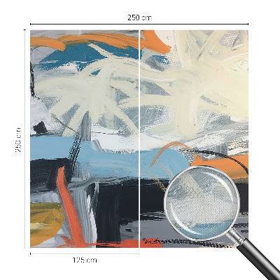 Carta da parati adesiva Astrazione colorata