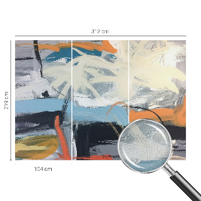 Carta da parati adesiva Astrazione colorata