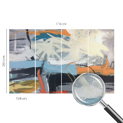 Carta da parati adesiva Astrazione colorata