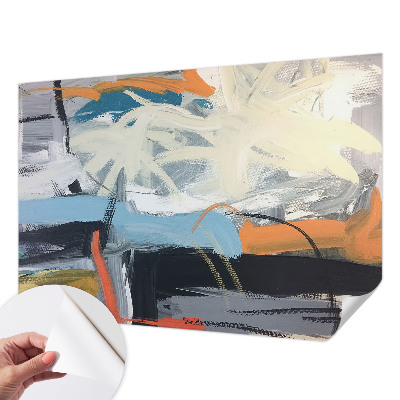 Carta da parati adesiva Astrazione colorata