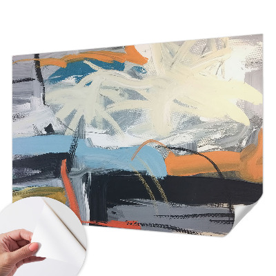 Carta da parati adesiva Astrazione colorata