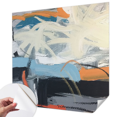 Carta da parati adesiva Astrazione colorata