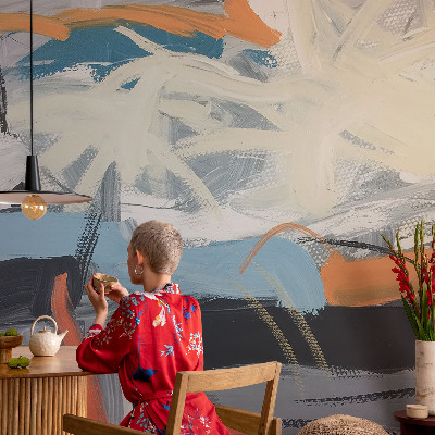 Carta da parati adesiva Astrazione colorata