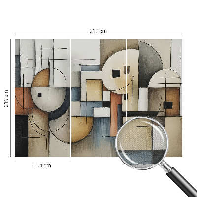 Fotomurale adesivo Armonia geometrica