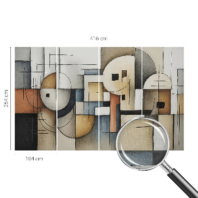 Fotomurale adesivo Armonia geometrica