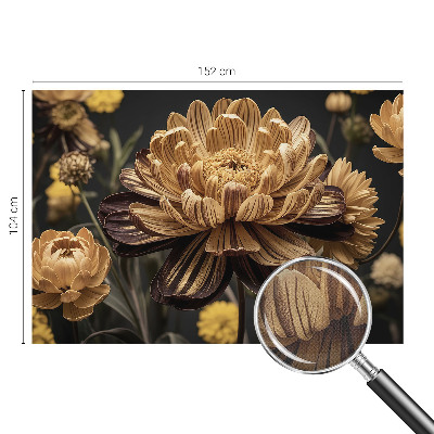 Carta da parati 3D Eleganza floreale