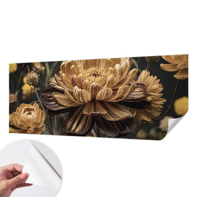 Carta da parati 3D Eleganza floreale
