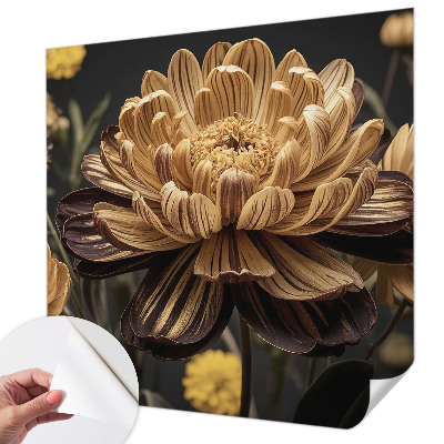 Carta da parati 3D Eleganza floreale