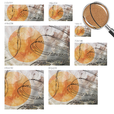 Fotomurale 3D Astrazione armonica