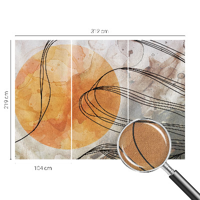 Fotomurale 3D Astrazione armonica