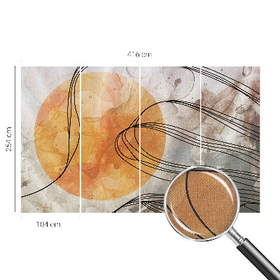 Fotomurale 3D Astrazione armonica