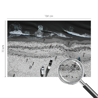 Fotomurale 3D Tranquillità sulla spiaggia