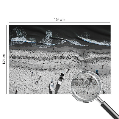 Fotomurale 3D Tranquillità sulla spiaggia