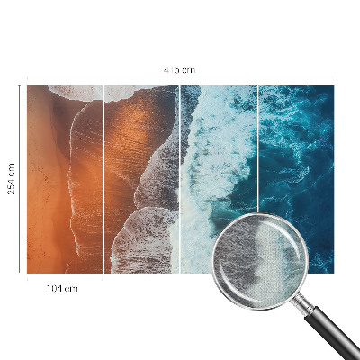 Fotomurale effetto 3D simbiosi marina