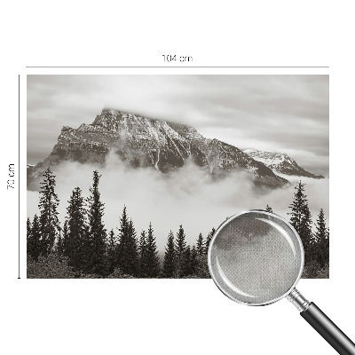 Carta da parati cameretta paesaggio montano