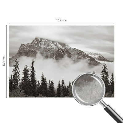 Carta da parati cameretta paesaggio montano