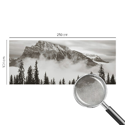 Carta da parati cameretta paesaggio montano