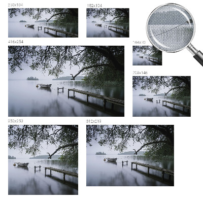 Fotomurale per cameretta Un lago tranquillo