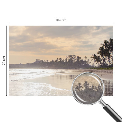 Carta da parati per cameretta Mattinata in spiaggia