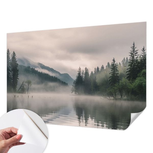 Carta da parati adesiva lago atmosferico