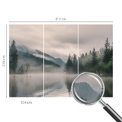 Carta da parati adesiva lago atmosferico