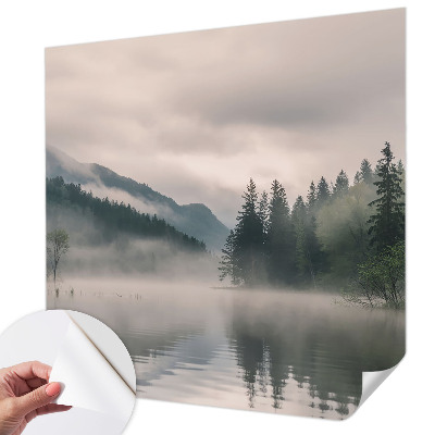 Carta da parati adesiva lago atmosferico