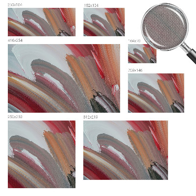 Fotomurale per bambini espressione pittorica