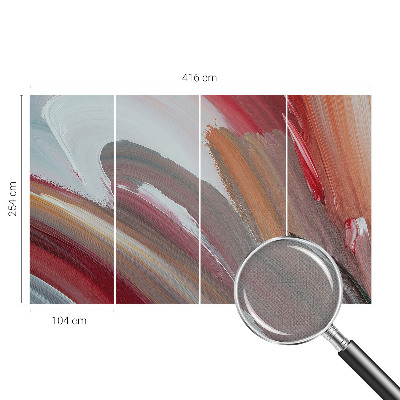 Fotomurale per bambini espressione pittorica