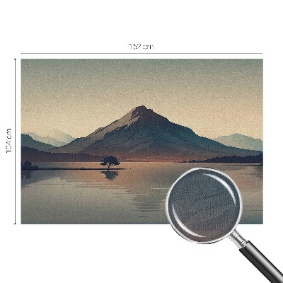 Fotomurale 3D paesaggio montano