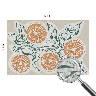 Carta da parati 3D Motivi di frutta