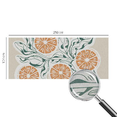 Carta da parati 3D Motivi di frutta