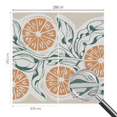 Carta da parati 3D Motivi di frutta