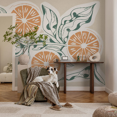 Carta da parati 3D Motivi di frutta