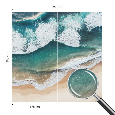 Fotomurale effetto 3D Onde del mare