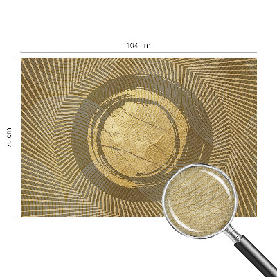 Carta da parati panoramica effetto 3D Linee radianti