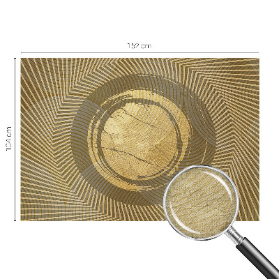 Carta da parati panoramica effetto 3D Linee radianti