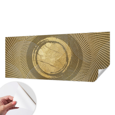 Carta da parati panoramica effetto 3D Linee radianti