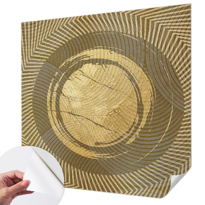 Carta da parati panoramica effetto 3D Linee radianti