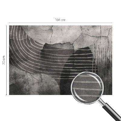 Carta da parati effetto profondità Linee astratte