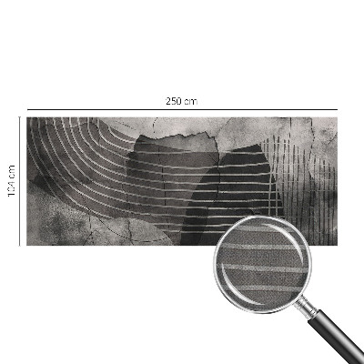 Carta da parati effetto profondità Linee astratte
