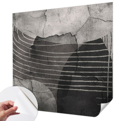 Carta da parati effetto profondità Linee astratte