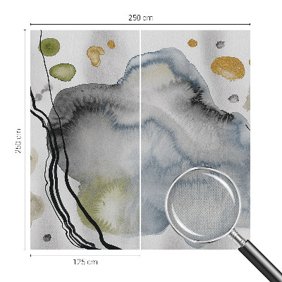 Carta da parati adesiva Acquerello astratto