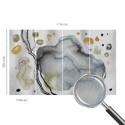 Carta da parati adesiva Acquerello astratto